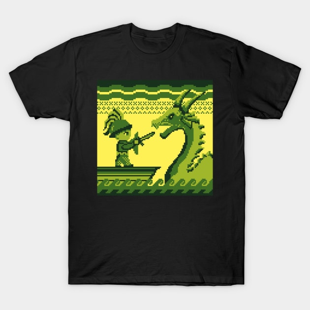 Hero and the sea serpent T-Shirt by TheAlbinoSnowman